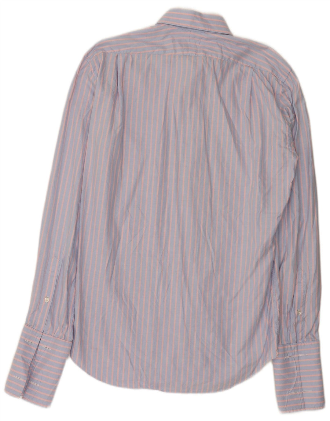 Hackett Hombre Camisa Formal Rayas Azul Medio