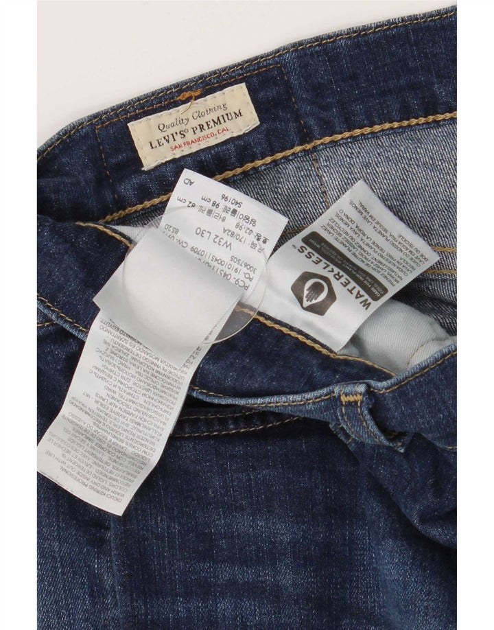 Levi's Hombre 511 Slim Jeans W32 L30 Algodón Azul