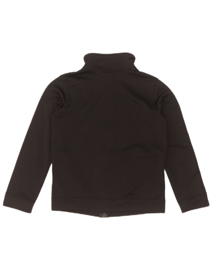 Nike Chaqueta de chándal para niña 10-11 años Mediana Negro Poliéster