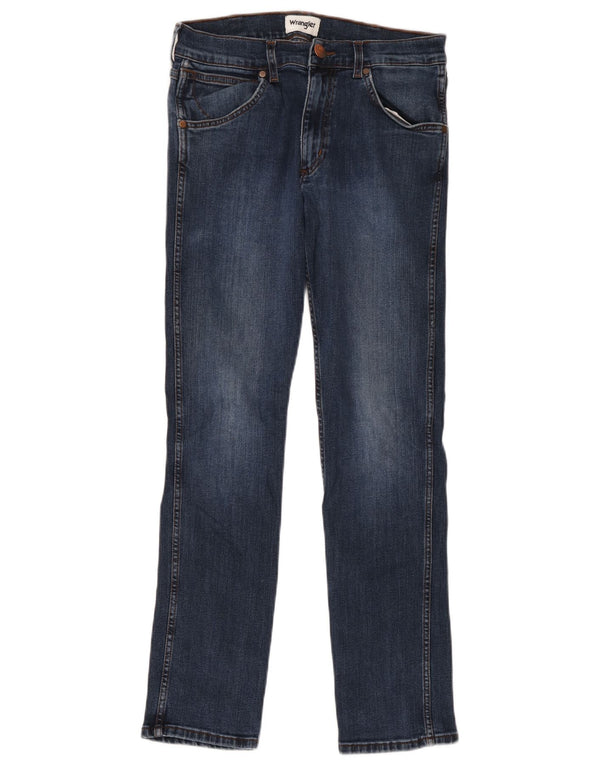 Wrangler Vaqueros Slim Greensboro para Hombre W30 L30 Algodón Azul Marino