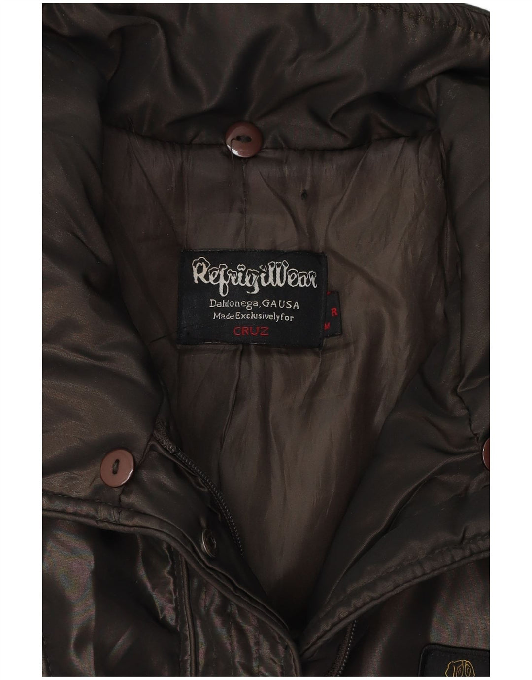 REFRIGIWEAR Chaqueta acolchada Cruz para mujer Reino Unido 44 Marrón medio