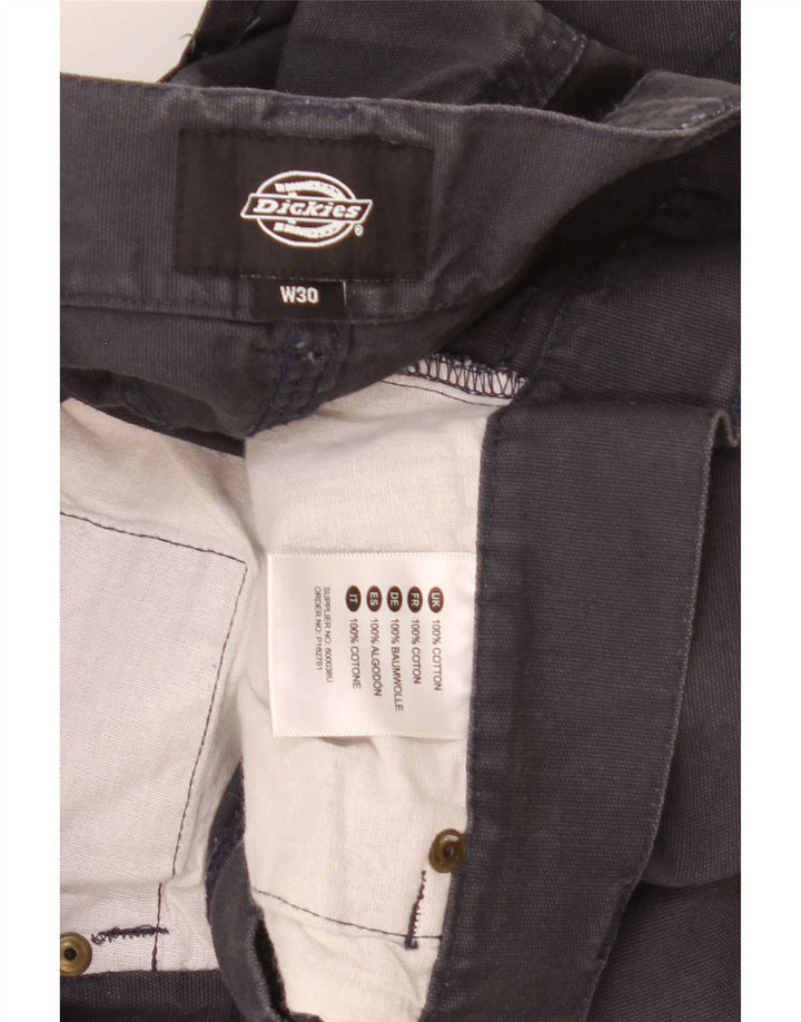 Dickies Pantalones cortos casuales para hombre W30 Algodón azul marino mediano