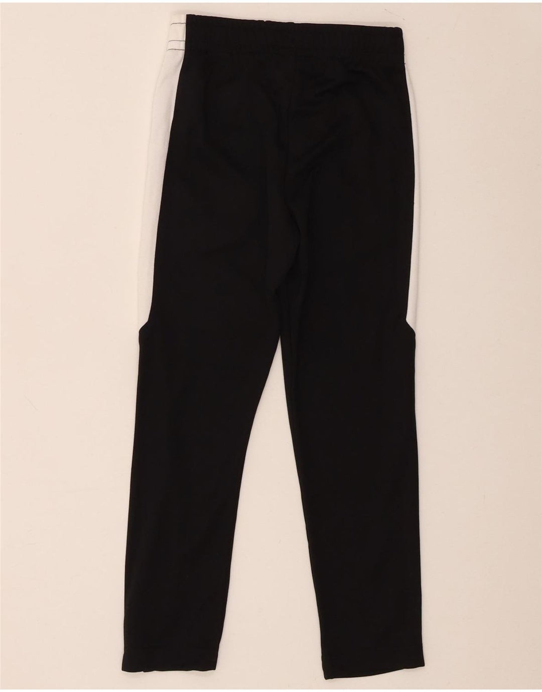 Nike Pantalones de chándal para niños 6-7 años Grande Negro Colorblock Poliéster