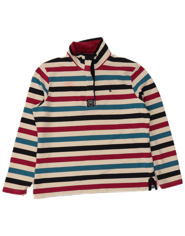 Joules - Sudadera para mujer, talla 40, talla grande, multicolor, a rayas