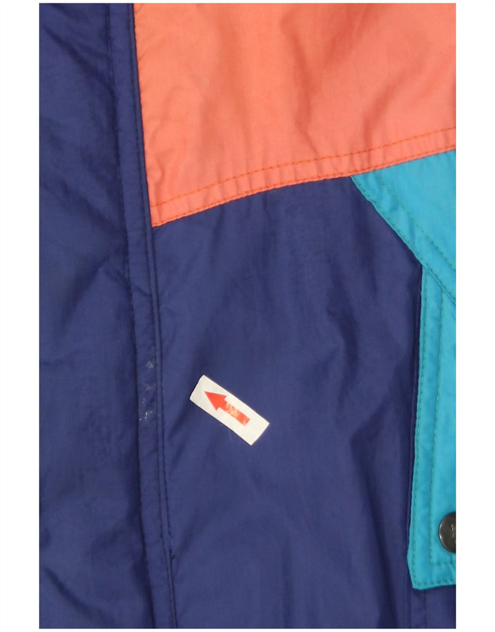 Brugi Chaqueta de esquí con capucha para hombre UK 36 Small Multicolor Colorblock