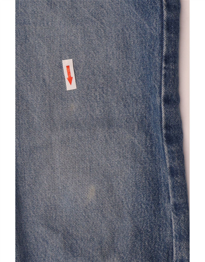 Vaqueros Levi's Mujer Wedgie Rectos W27 L27 Azul