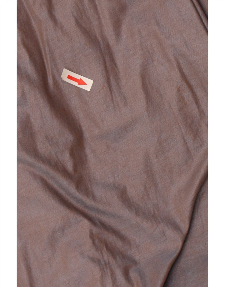 Abrigo vintage para mujer IT 46 Algodón marrón grande