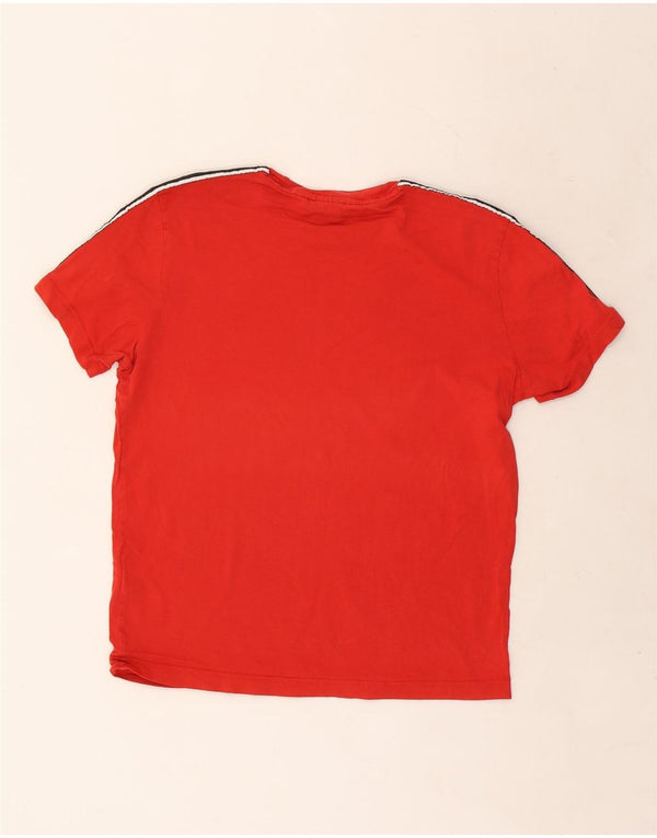 Champion Camiseta Gráfica para Hombre Top Small Rojo Colorblock Algodón