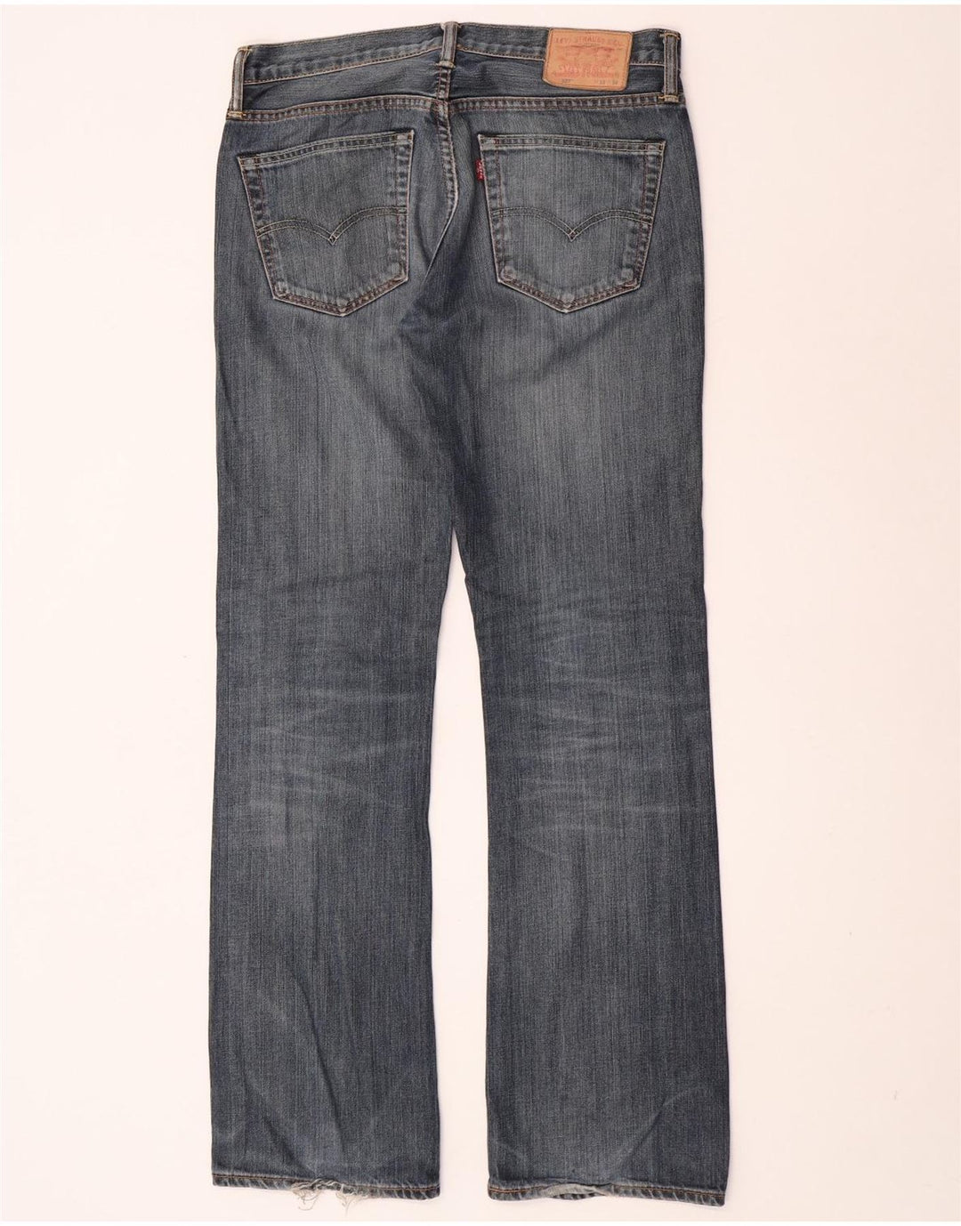 Levi's Hombre 527 Vaqueros Bootcut W33 L34 Algodón Azul