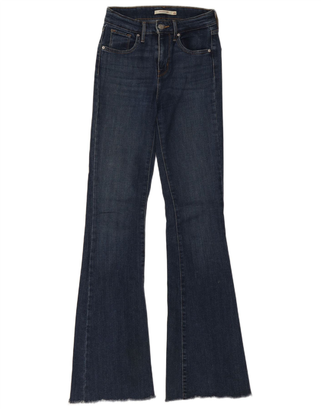Levi's Vaqueros Acampanados De Tiro Alto Para Mujer W25 L32 Algodón Azul Marino