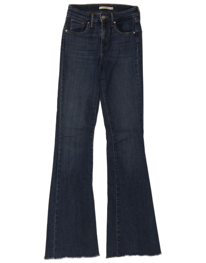 Levi's Vaqueros Acampanados De Tiro Alto Para Mujer W25 L32 Algodón Azul Marino