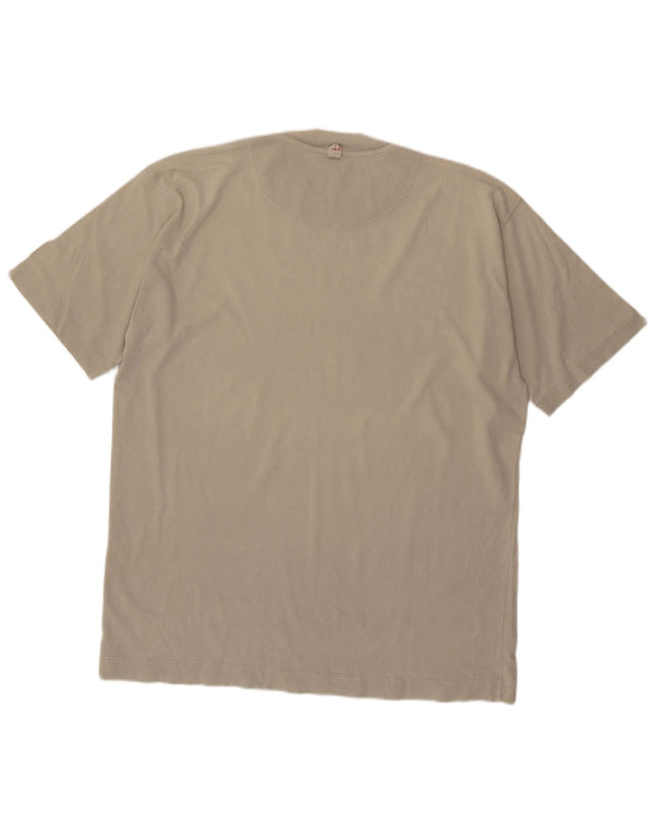 Murphy & Nye Camiseta gráfica Sailmakers para hombre Top XL Algodón beige