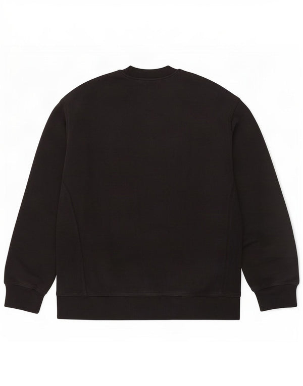 Carhartt Hombre Sudadera Jumper Medium Negro Algodón