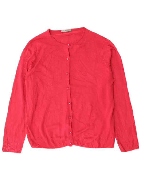 Marks & Spencer - Cárdigan para mujer, talla 40, XL, acrílico rosa
