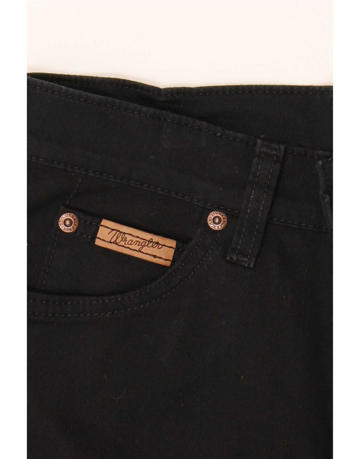 Vaqueros Wrangler Mujer Rectos W26 L32 Negro