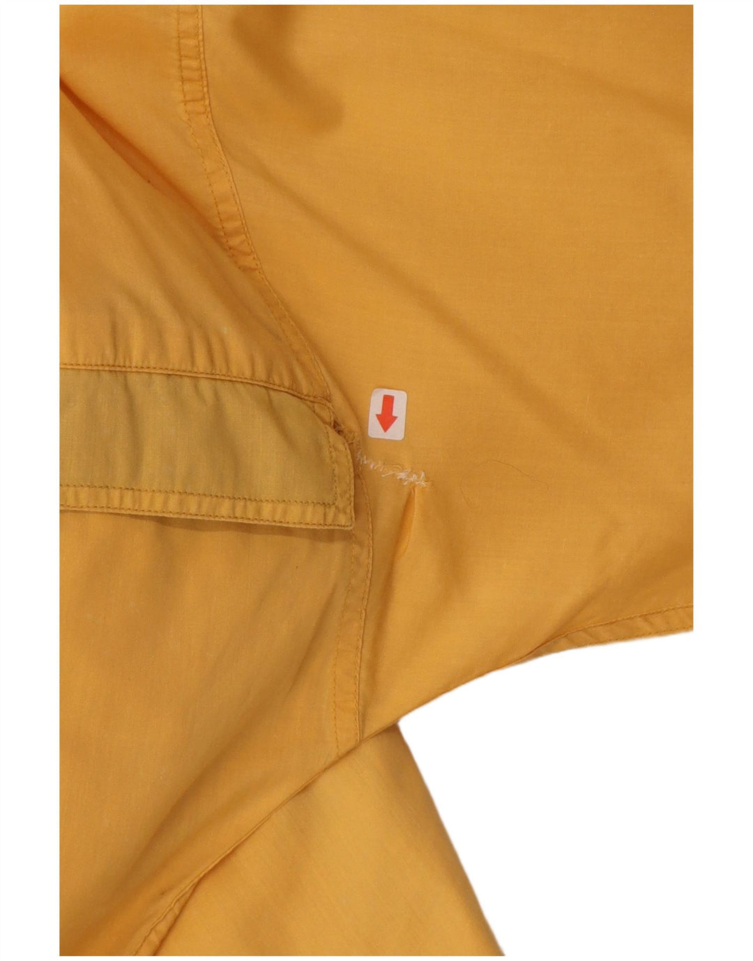 Gianni Versace Camisa Hombre IT 48 Algodón Amarillo Medio