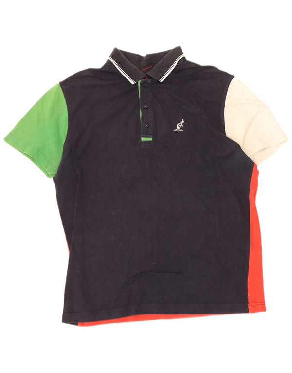 AUSTRALIAN L'ALPINA Polo para hombre IT 52 Large Multicolor Colorblock