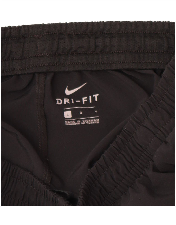 NIKE Hombre Dri Fit Chándal Pantalones Joggers Grande Poliéster Negro