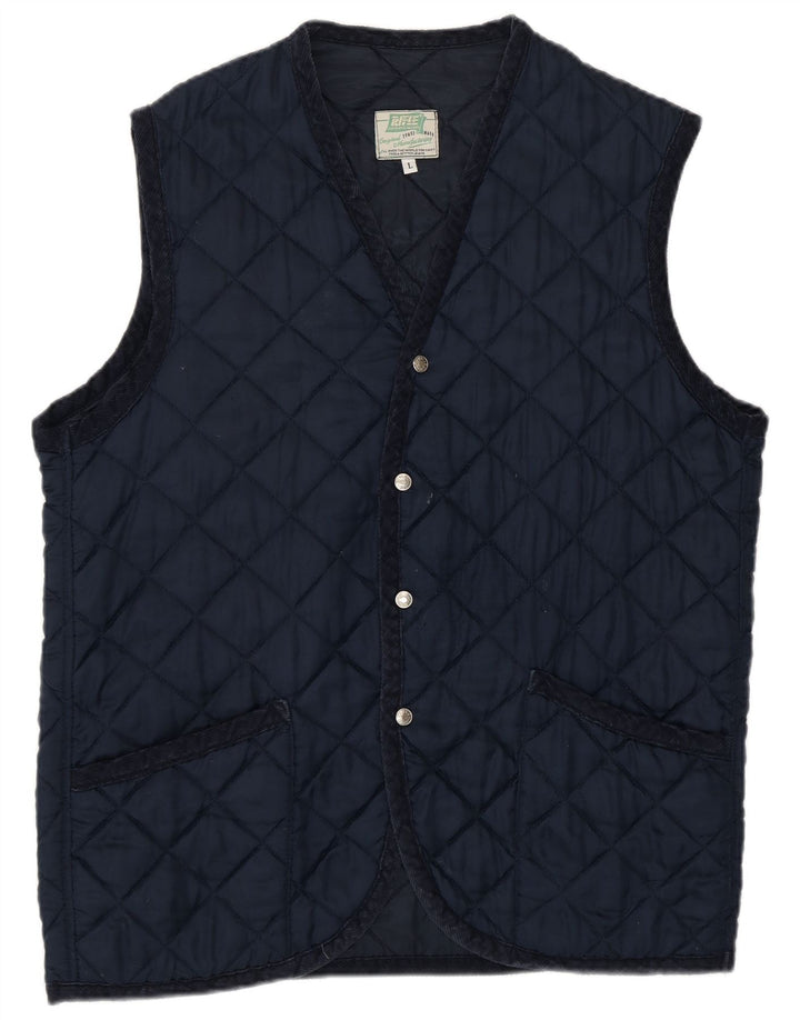 Rifle Chaqueta acolchada para hombre UK 40 Large Azul marino