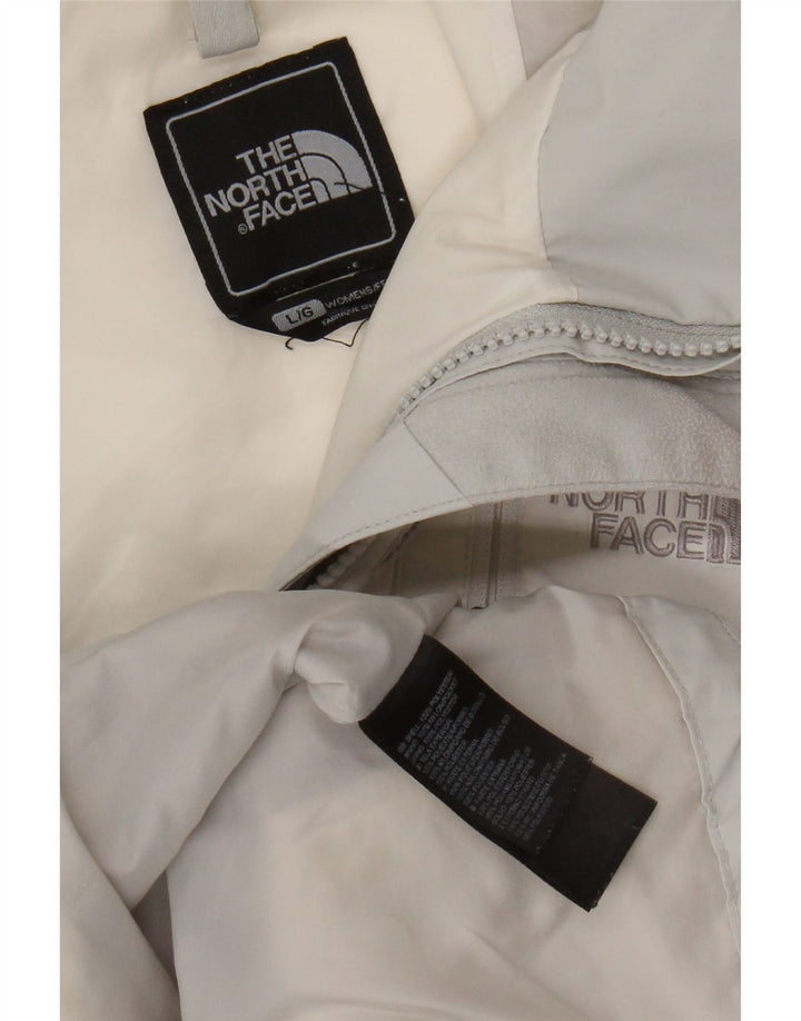 The North Face Chaqueta impermeable para mujer UK 46 Grande Poliéster con bloques de color blanco