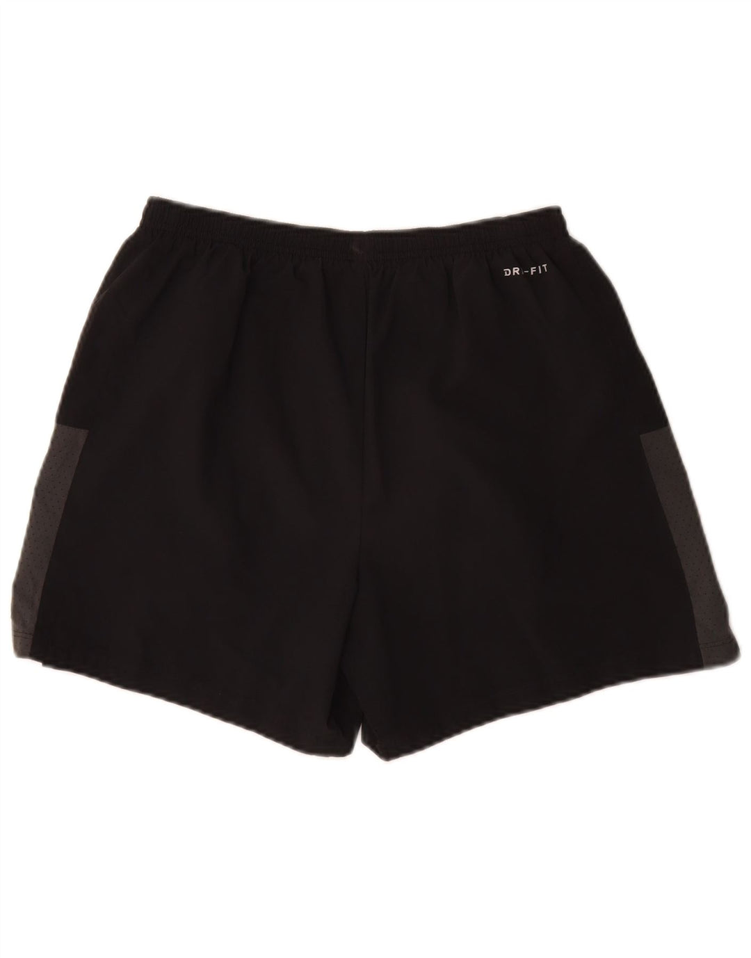 Pantalones cortos deportivos Nike Dri Fit para hombre Poliéster color block negro mediano