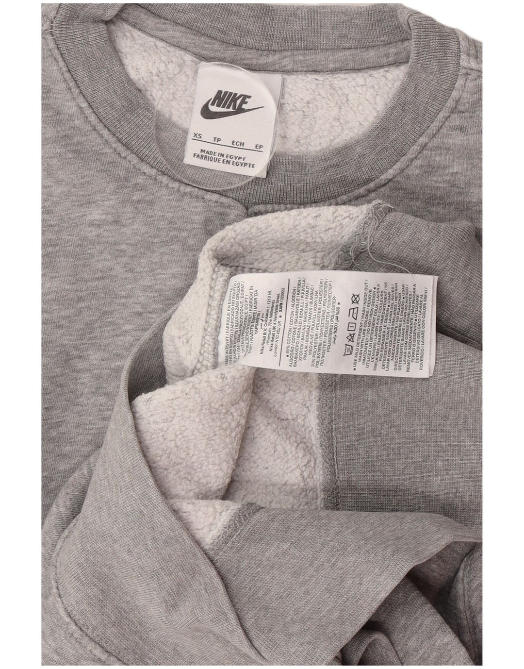 Sudadera Nike Hombre Jumper XS Gris Algodón