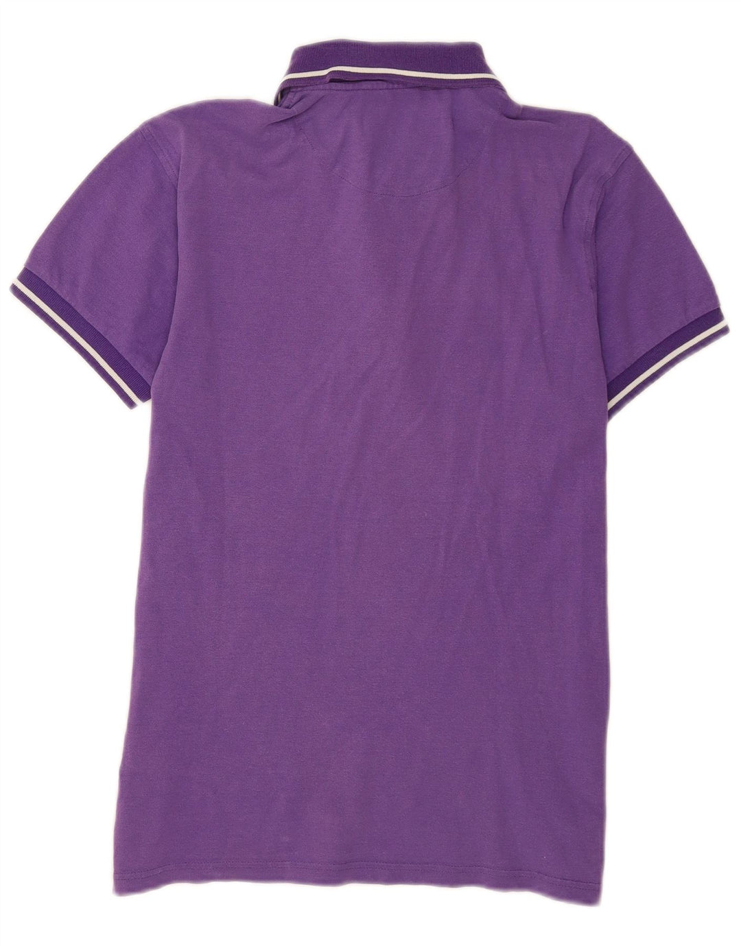 Refrigue Polo Hombre Algodón Morado Medio
