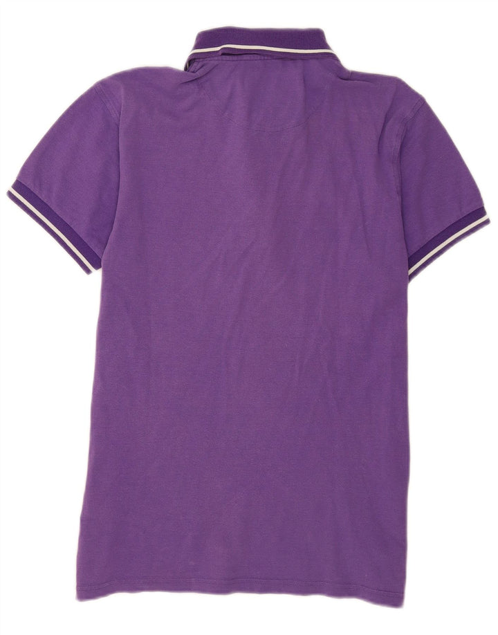 Refrigue Polo Hombre Algodón Morado Medio