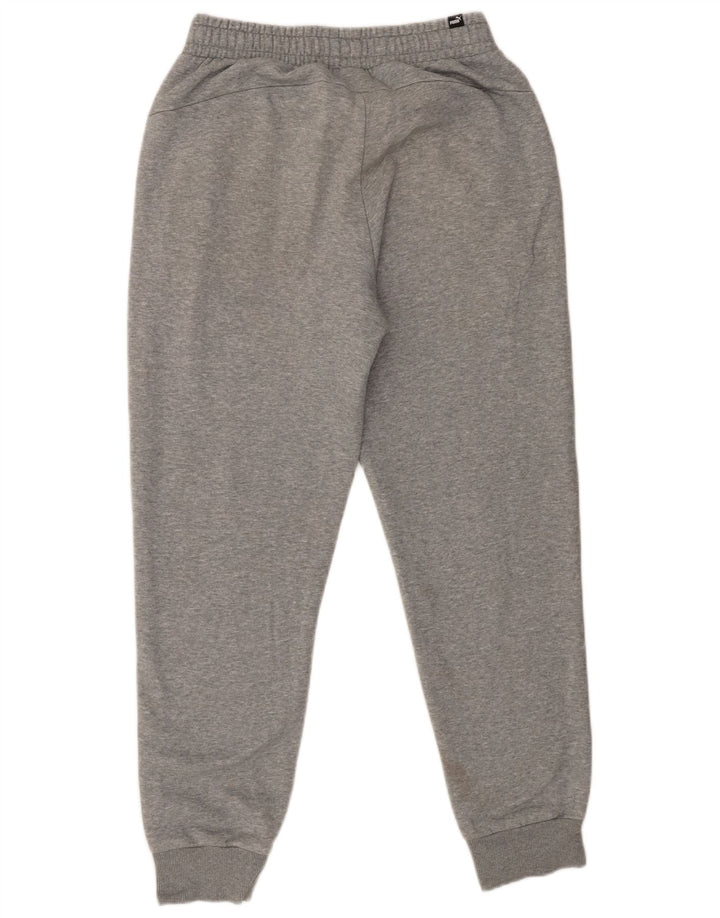 Pantalones De Chándal Puma Joggers De Algodón Moteado Gris Medio |