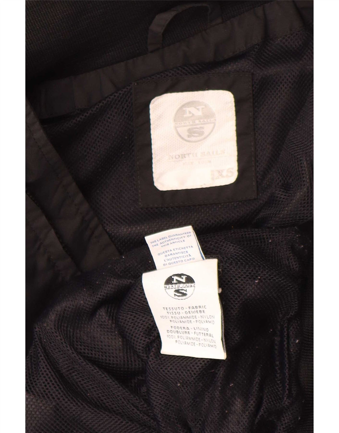 North Sails Chaqueta Bomber para Hombre UK 34 XS Poliamida Negra