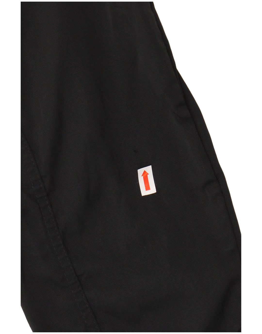 ZARA Mujer Parka Extragrande Con Capucha UK 40 Small Negro