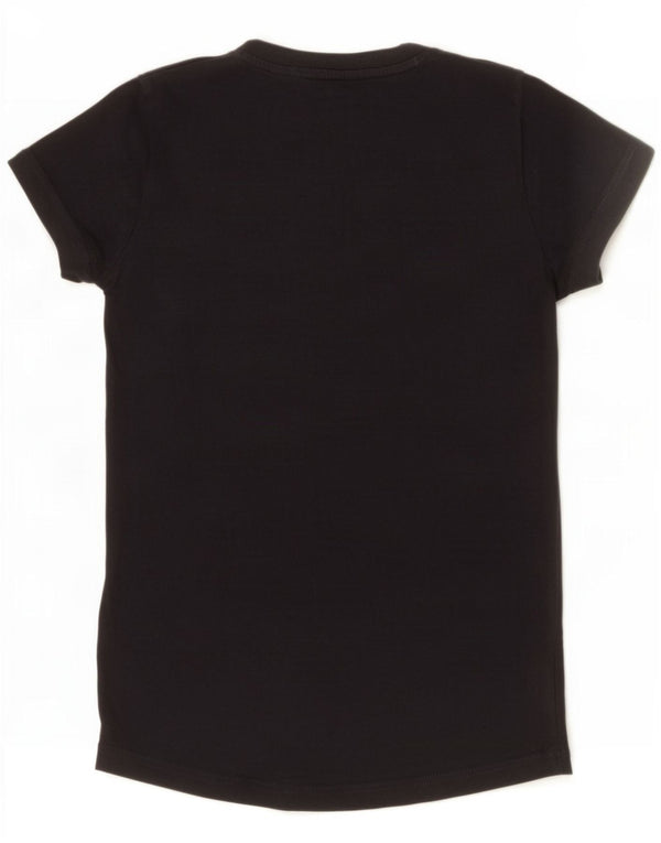Adidas Camiseta gráfica para niña 13-14 años Negro Algodón