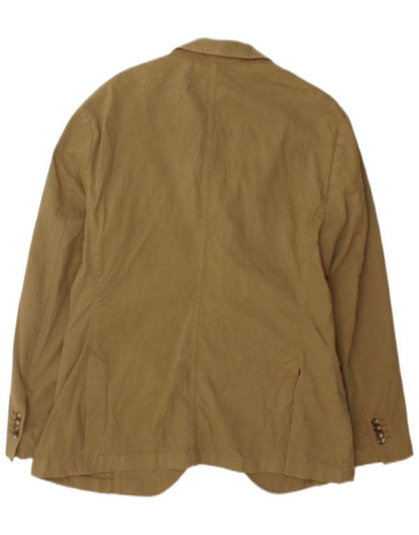 Massimo Dutti Chaqueta Blazer de 2 Botones para Hombre UK 36 Small Marrón