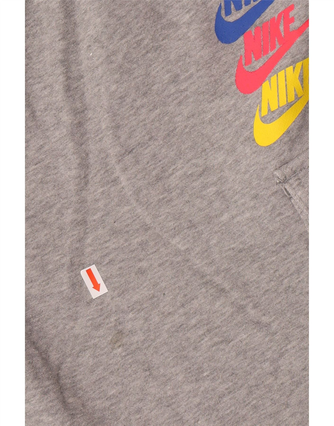 Nike - Pantalones cortos deportivos para hombre, talla pequeña, algodón gris