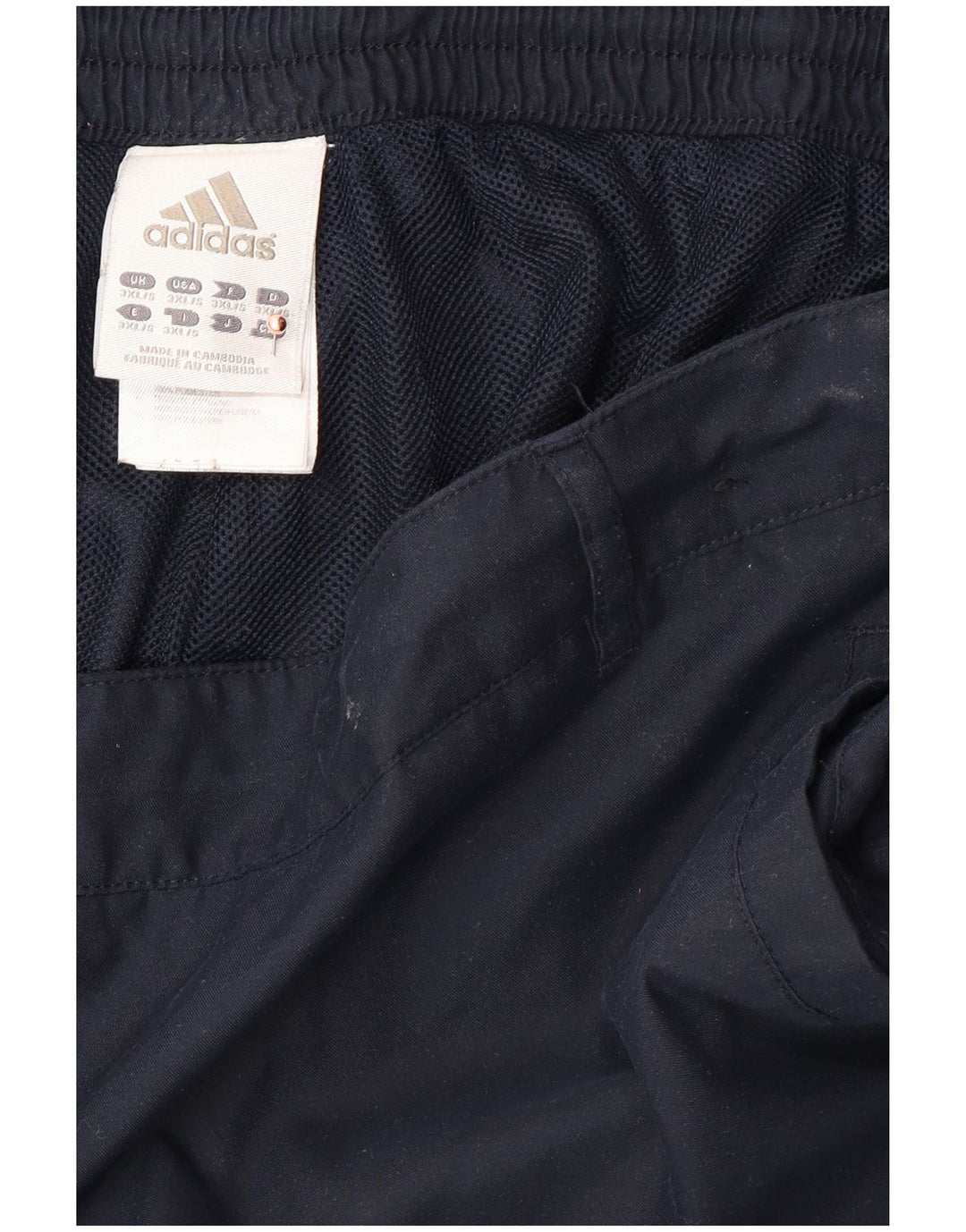Pantalón de chándal ADIDAS para hombre 3XL Azul marino Poliéster