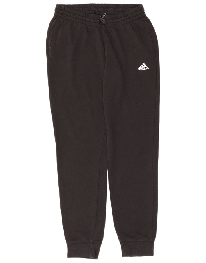 ADIDAS Pantalones de chándal gráficos para mujer Joggers UK 12/14 Mediano Negro