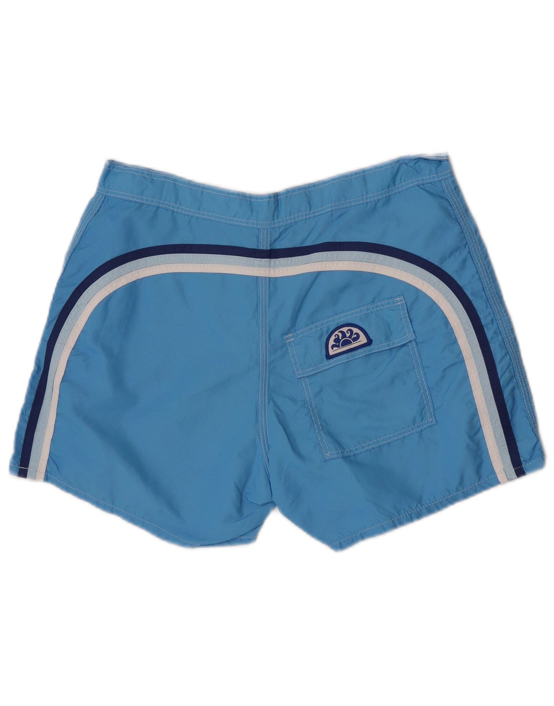 Sundek Bañador Hombre De Nylon Color Block Azul Medio