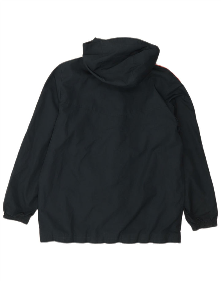 ADIDAS Boys Munster Rugby - Chándal con capucha, chaqueta superior, 11-12 años, negro