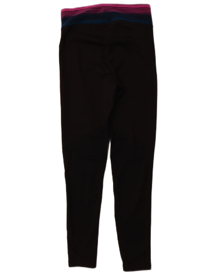 NIKE Leggings gráficos para mujer UK 40 Mediano Negro Poliéster