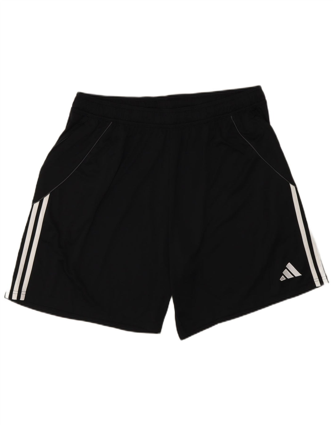 Adidas Pantalones cortos deportivos de ajuste regular para hombre 2XL Poliéster negro