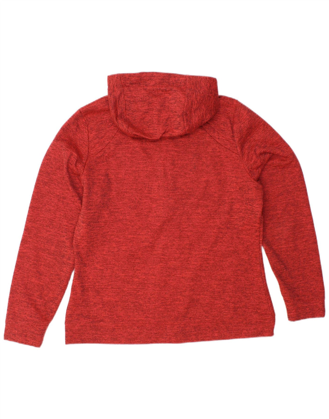 THE NORTH FACE Suéter con capucha y cremallera para mujer UK 46 Grande Poliéster rojo