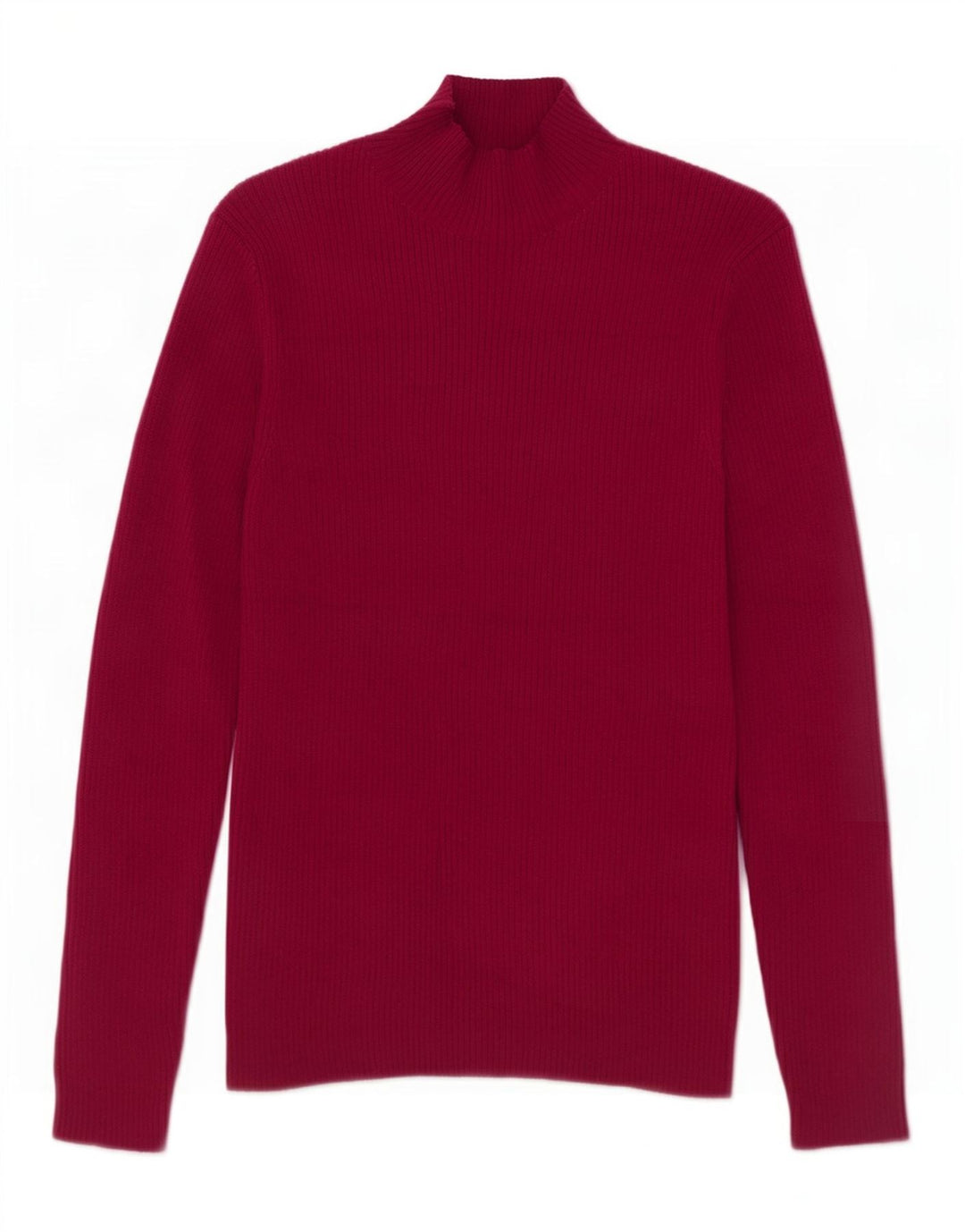 Marks & Spencer Jersey con cuello alto para mujer, talla 40, color morado
