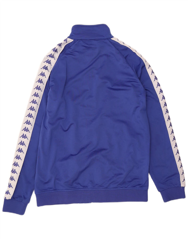 Kappa Mens Graphic Chándal Top Chaqueta 2XL Azul Colorblock