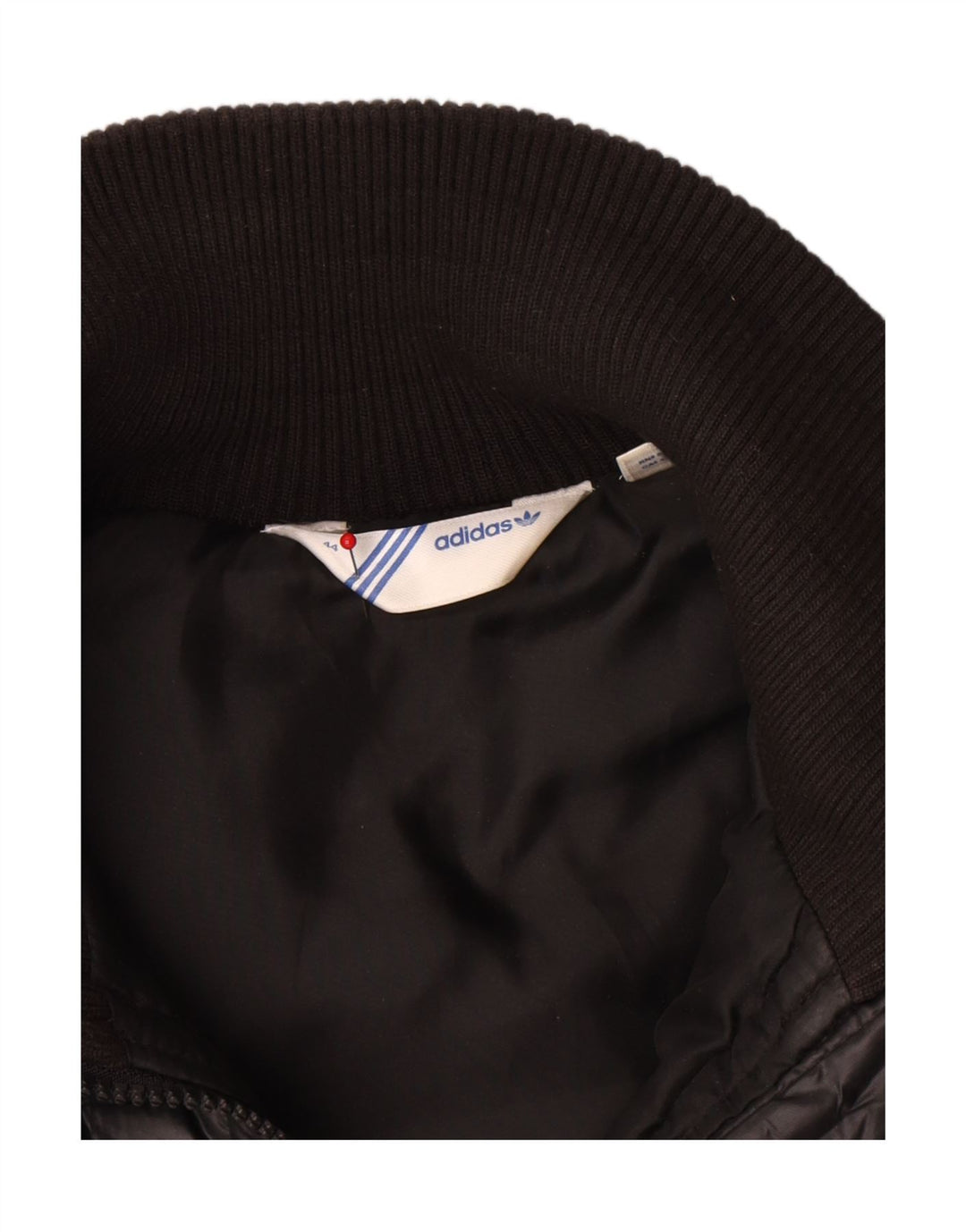 Chaleco acolchado para mujer Adidas IT 44 Poliéster negro mediano