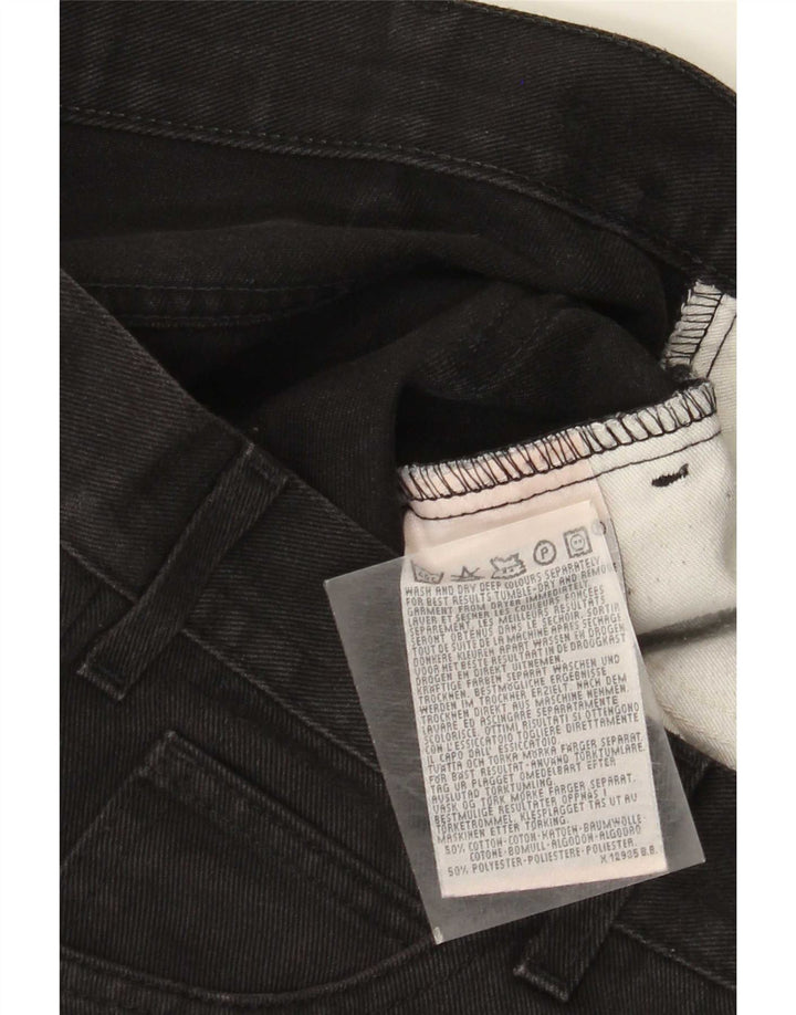 Levi's Vaqueros Rectos Mujer W32 L28 Algodón Negro