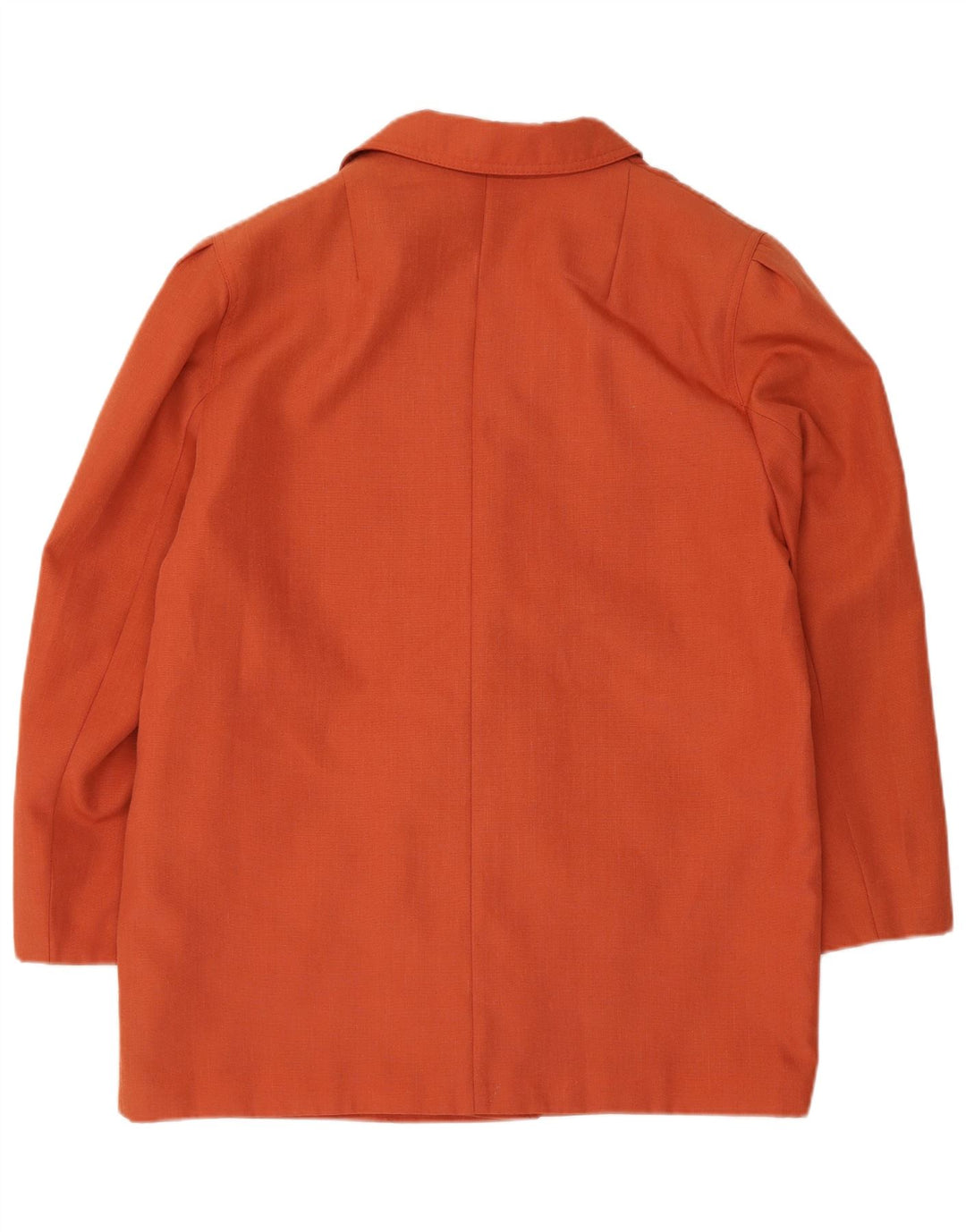 NINO Chaqueta tipo blazer con doble botonadura para mujer UK 46 Grande Poliéster naranja