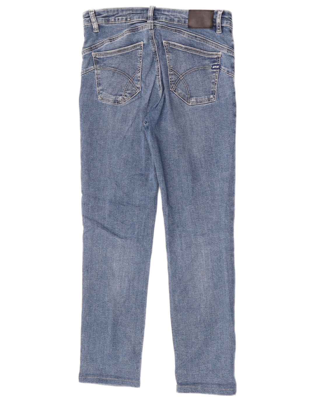 Vaqueros Slim Mujer Gas W27 L26 Algodón Azul