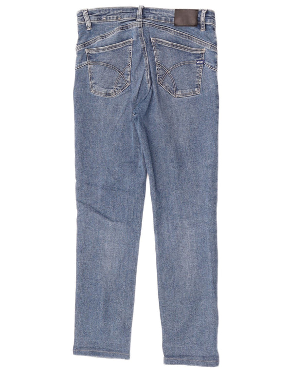 Vaqueros Slim Mujer Gas W27 L26 Algodón Azul