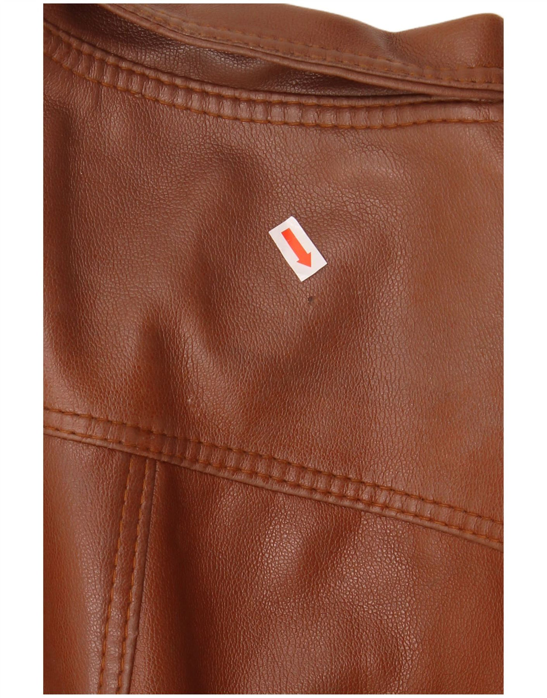 Chaqueta de cuero vintage para hombre Reino Unido 38 Marrón medio