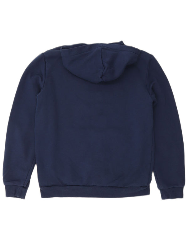 Puma Sudadera con capucha gráfica para niños 13-14 años Algodón azul marino